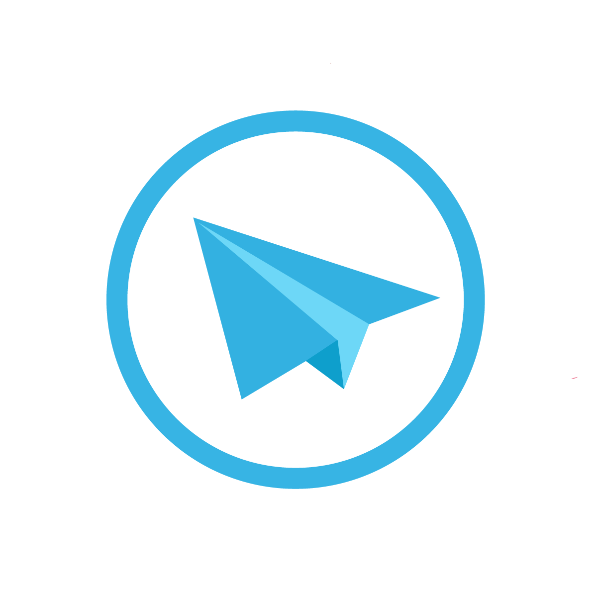 —Pngtree—telegram icon logo_6044231