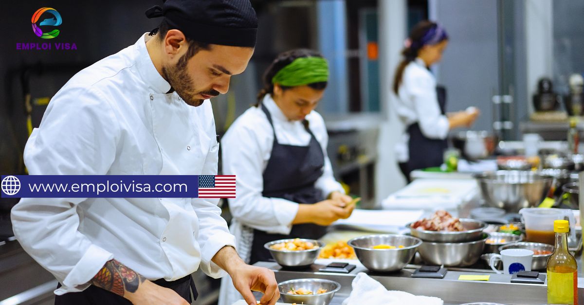 Line Cook Job in – USA  H-2B Visa In-Country Extension Available